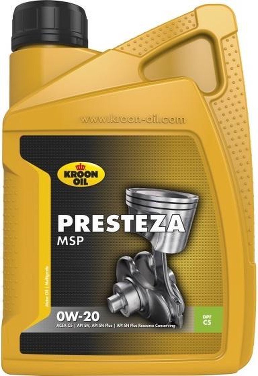 Kroon-Oil Motorolie Presteza MSP 0W-20 1 Liter