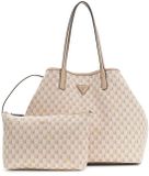 GUESS G Wave II Travel 2 In 1 Trolley Tote Blush Logo oud roze reistas schoudertas