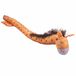Tochtstrip Les Petites Tochtstrip 120 cm van stof in velours look in giraffen-design