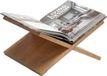 IvoQ Boekenstandaard X-Design - Houten Kookboekstandaard & Boekhouder voor Koffietafelboeken - Eikenhout Look