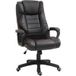 Fauteuil de bureau marron avec fonction massage et 6 points de vibration