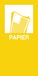 V-Part magneetsticker PAPIER | geel