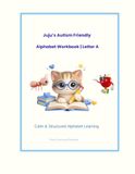 Letter A Alphabet Workbook for Kids with Autism and Learning Differences: An Early Learning Workbook for Preschool and Special Education