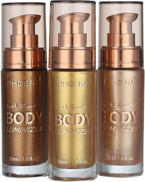 Phoera PHOERA™ Just Glow Body Luminizer 101 Rose Gold