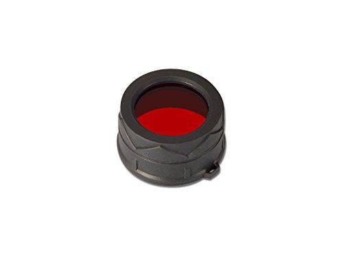 NITECORE Unisex - Volwassenen Kleurfilter 34 mm Rood Accessoires | Zaklampen, One Size