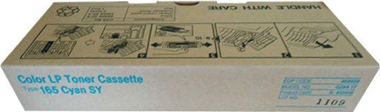 Ricoh Type 165 Cyan Toner Cartridge - High Yield - 2,500 Pages