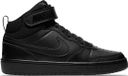 Nike Court Borough Mid 2 (GS) Zwarte Sneakers - Maat 36.5