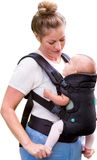 Infantino Flip 4-in-1 draagzak met wasbaar slabbetje