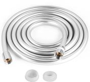 Benza Ibenzoa® PVC-doucheslang, 3 meter – knikvast en drukbestendig, met universele G-aansluiting, flexibel en gemakkelijk te reinigen