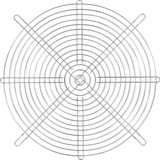 TRU COMPONENTS Ventilatierooster Staal 280 mm x 280 mm