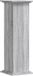 vidaXL Plantenstandaard 33x33x100 cm bewerkt hout grijs sonoma eiken