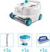 Intex Zwembad stofzuiger Deluxe ZX300 - Automatisch - 28005 - Créme