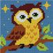 Orchidea Kit de broderie Hibou sur branche