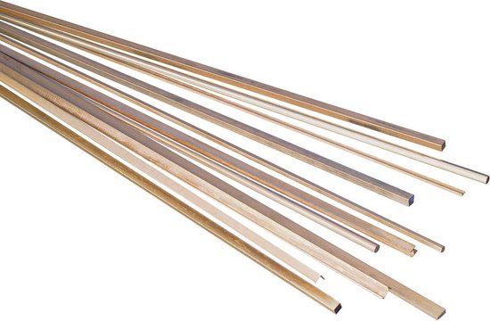 Reely Messing Zeskant Profiel 500 mm Sleutelbreedte (metrisch): 6 mm