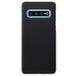 Samsung Coque Samsung Galaxy S10 en Plastique Caoutchouté - Noire