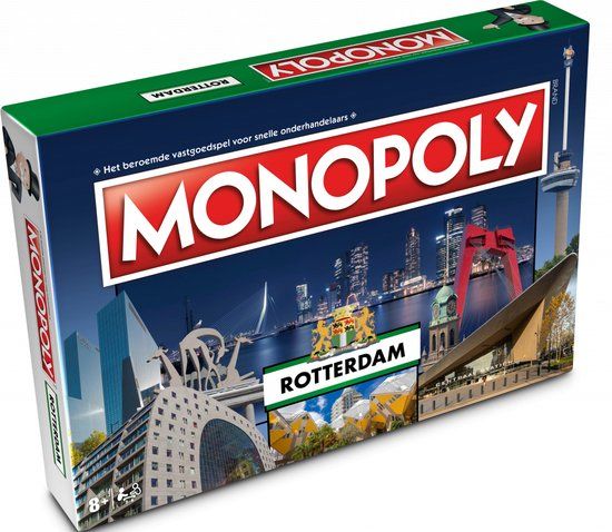 Monopoly - Rotterdam | Bordspel | 8+ jaar