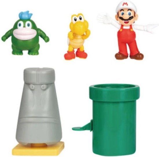 Jakks Pacific Super Mario Diorama Set - Desert Action Figure Set