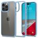 Spigen Crystal Hybrid Étui Convient pour Apple iPhone 14 Pro Max Bleu