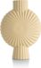 Coco Maison Emma Vaas - Geel - Keramiek - Rond - Waterdicht - H35cm