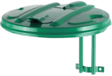 Wandzakhouder met deksel - 60 liter - groen