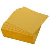 Homéa 40 servetten van papier, 2-laags, 38 x 38 cm, mosterdgeel