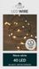Anna's Collection Draadverlichting lichtsnoer - 40 led lampjes - warm wit - 200 cm - op batterij