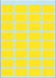 Merkloos Herma Universele Etiketten 12x19mm Geel - 10 pakjes