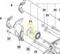 Husqvarna Serie - Lagerafdekking - 555 - Oorspronkelijke Onderdeel