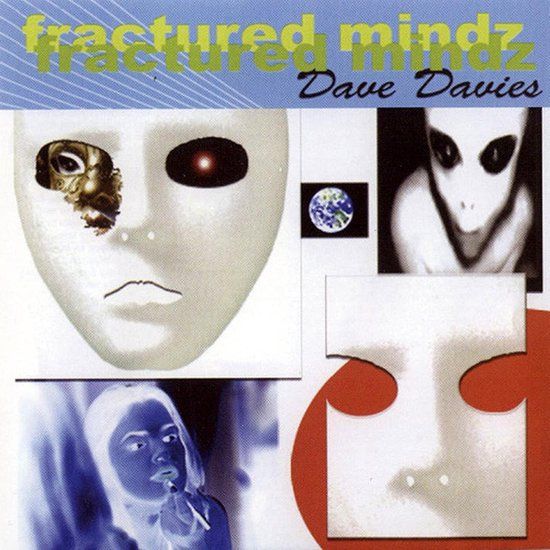 Fractured Dave Davies - Fractured Mindz (Rust Marbled Numbered 2lp)