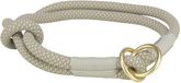 Trixie Halsband - Half-Slip Lichtgrijs - Soft Rope 25x0.6 cm