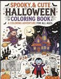 Cute & Spooky Halloween Coloring Book