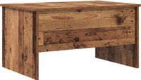 vidaXL Salontafel, antiek hout, 102 x 50,5 x 46,5 cm, bewerkt hout