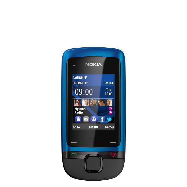 Nokia C2-05 blauw