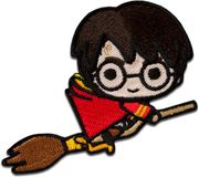 Merkloos Harry Potter - Op Nimbus 2000 - Patch