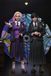 Neca Wednesday Figurine d'action 2 Pack Wednesday Addams (Uniforme Nevermore) et Enid 20 cm