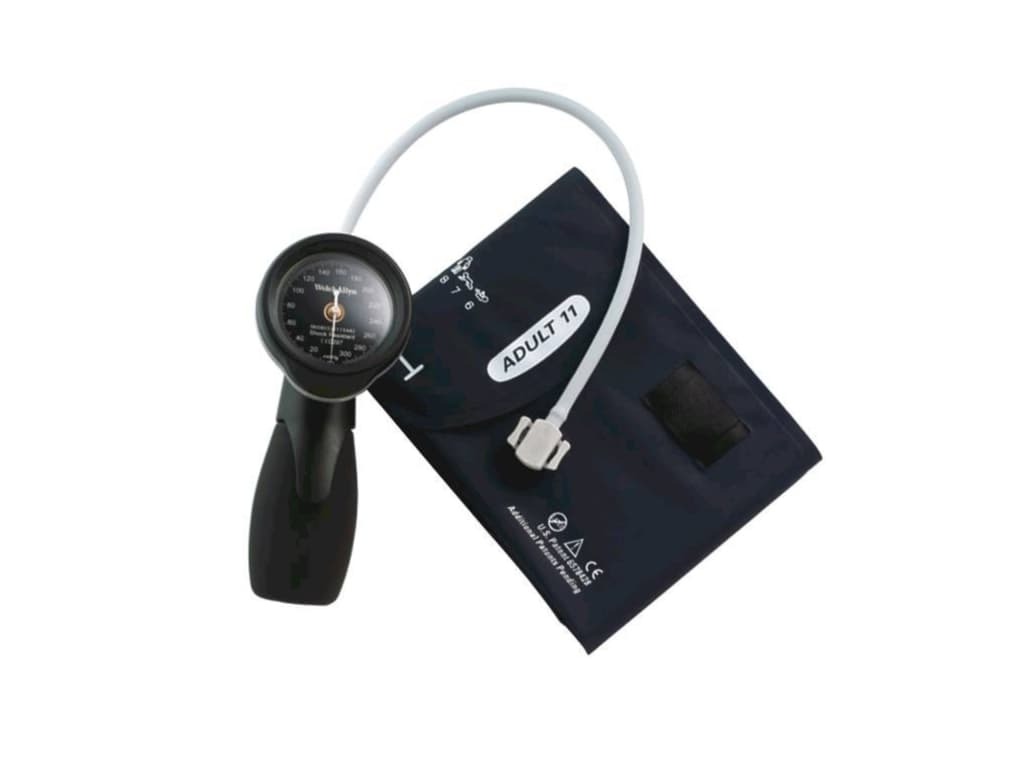 Welch Allyn DuraShock DS65 FlexiPort (Silver-line) professionele handmatige bloeddrukmeter