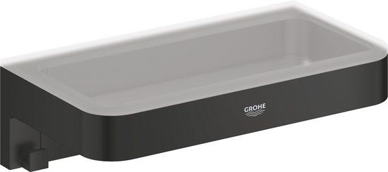 GROHE QuickFix Start Cube Douchetray - Matte Black - 20 cm