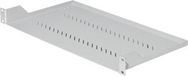 Triton 19“ Low profile shelf 1U 450mm 40.0kg, Zwart