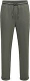 ONLY & SONS loose fit joggingbroek - groen