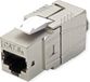 ROLINE Cat.6A (Klasse EA) Keystone, RJ-45, afgeschermd, zonder gereedschap, GHMT, zilver