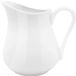 Unyqoos® Élégant pichet à lait en céramique avec bec verseur, 450 ml, Blanc