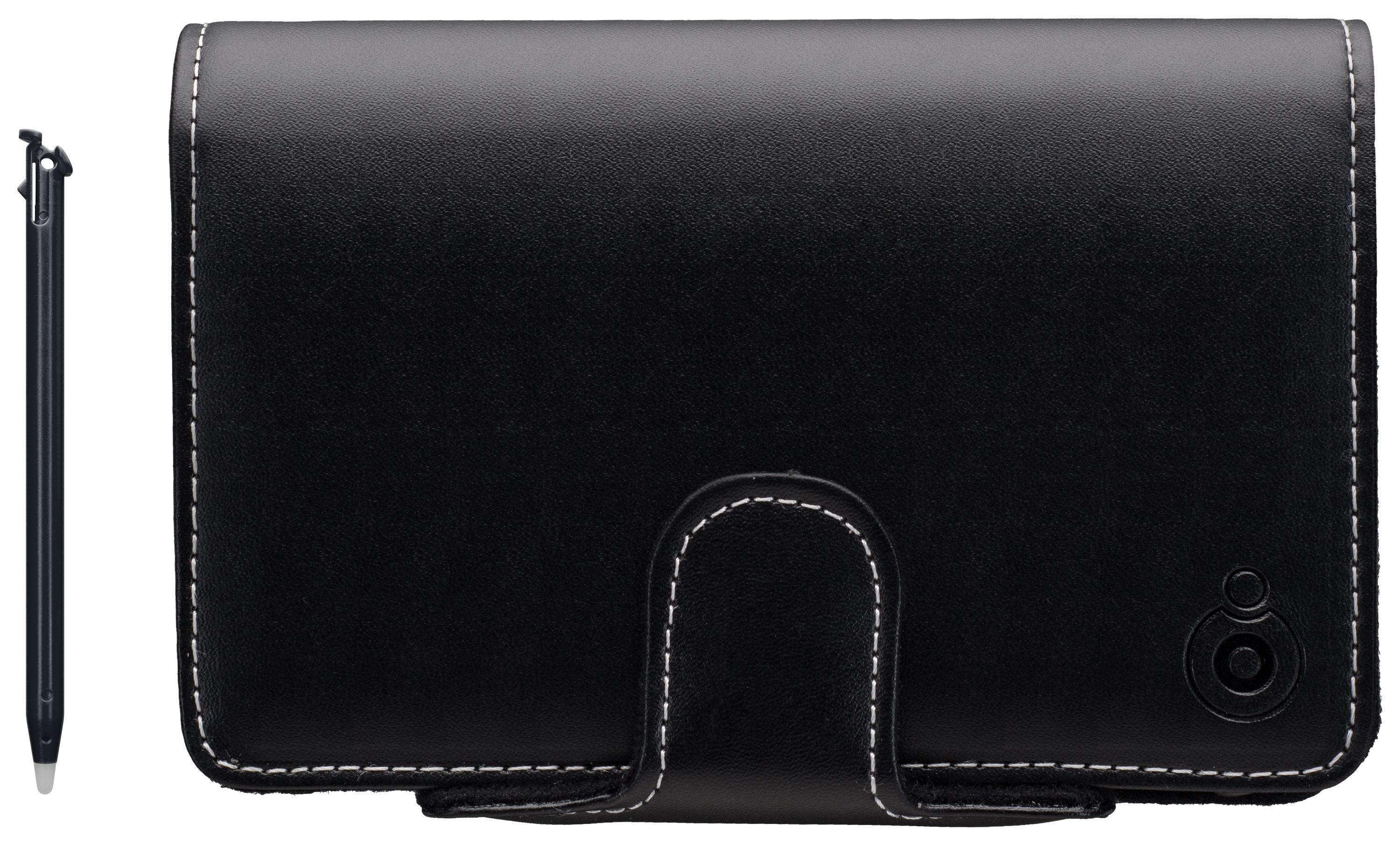 BigBen Stijlvolle Flip&Play Nintendo New 2DS XL beschermhoes + gratis stylus - Zwart