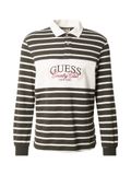 GUESS Regular fit sweatshirt met polokraag model 'JACQUARD'