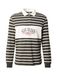 GUESS Regular fit sweatshirt met polokraag model 'JACQUARD'