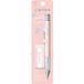 Tombow MONO Graph en MONO gum, 0,5 mm, koraalroze, precisie met 4 mm punt, innovatief schudmechanisme, stabielere messing tang, navulbaar, incl. gum [SH-MG84-PE04A]