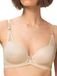 Triumph Aura Spotlight WHP Kanten bh met beugel - Stevige spacer bh met vulling - Zwart en creme - 85B