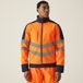 Regatta Jas Heren Reflecterende Strepen Zipper Pockets Hi-s Pro 3-layer Softshell XXL Oranje