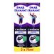 Email Diamant Le Charbon - Dentifrice Blanchissant Quotidien - 2 x75ml