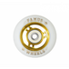 FAMUS Roue 3 rayons 68mm 88A Or Blanc [x4]