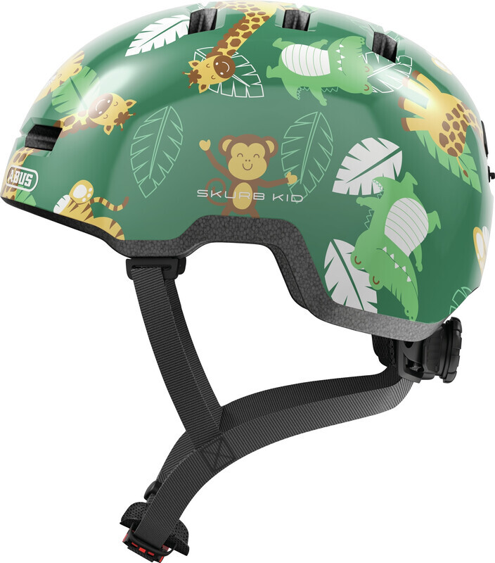 Abus Skurb Helmet Kids, groen/bont